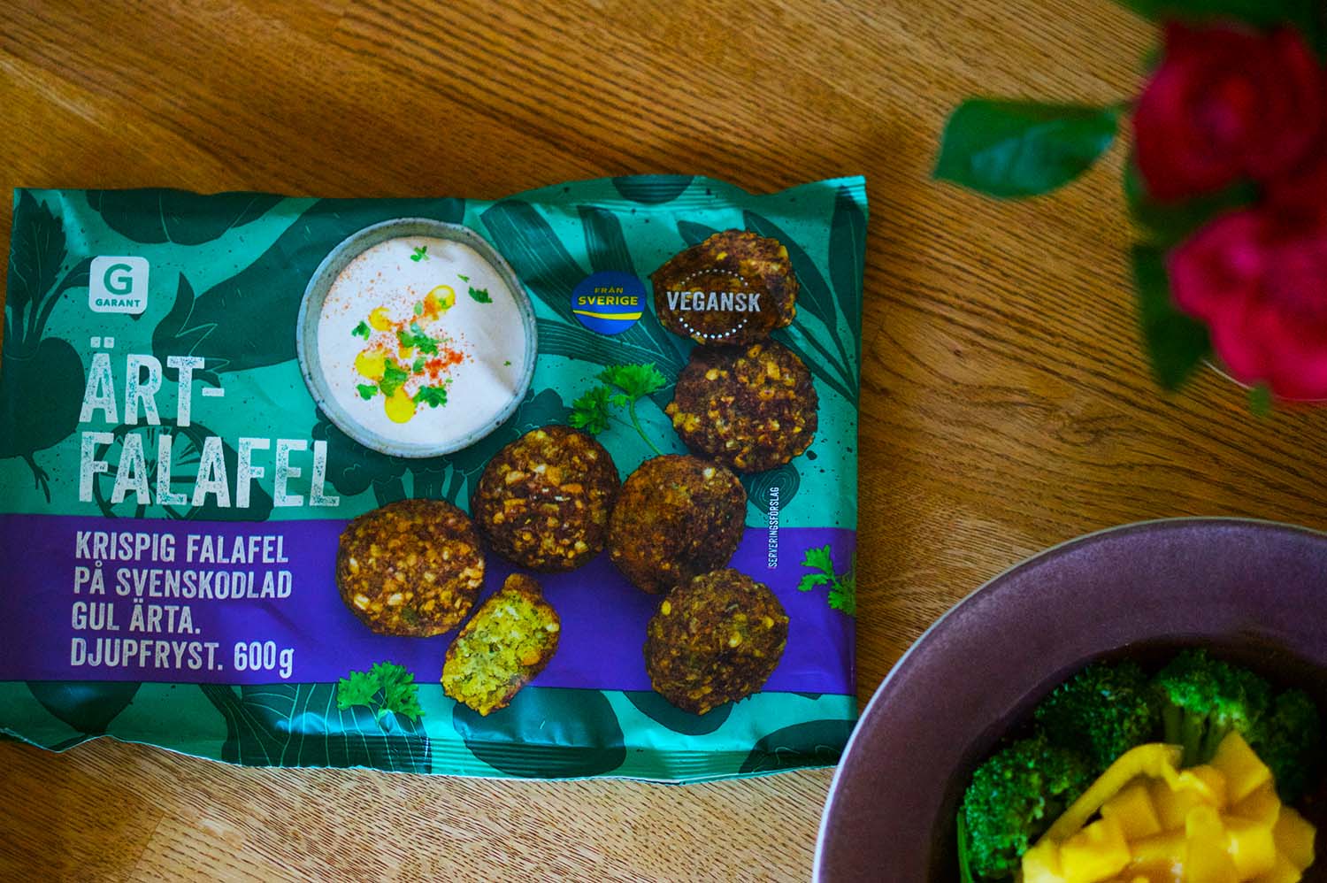 Bra halvfabrikat - falafel, havreris och ajvar