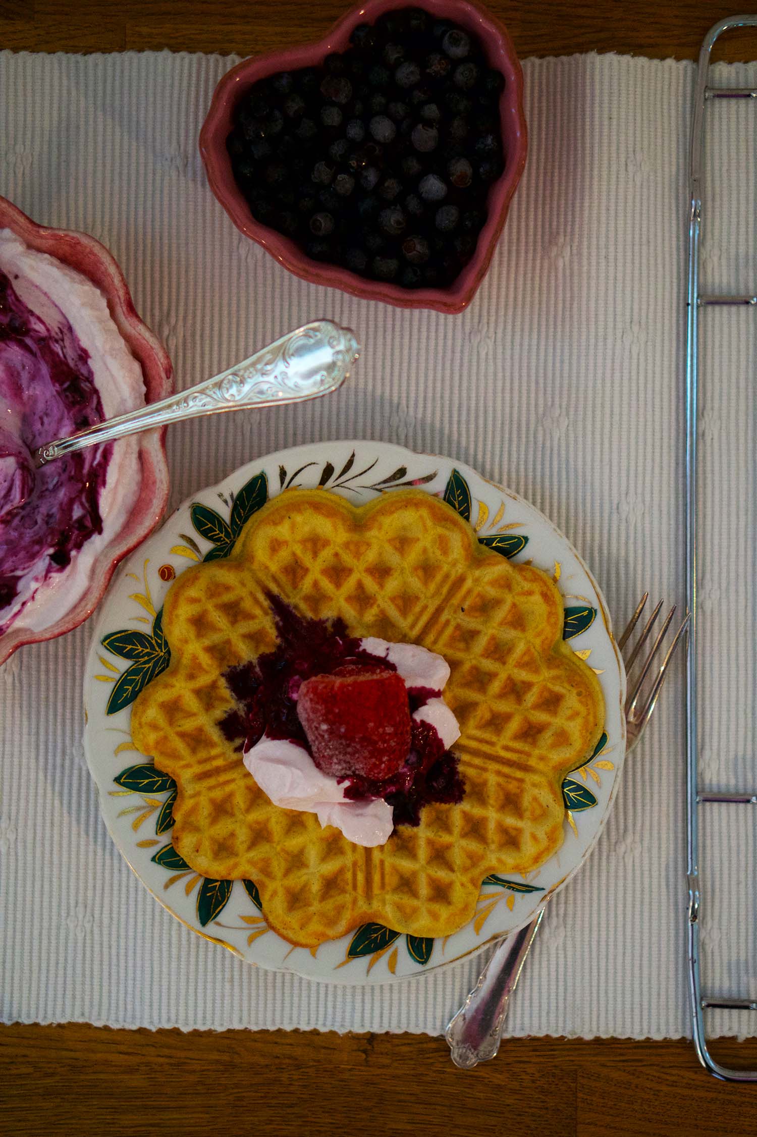 Mjuka våfflor recept