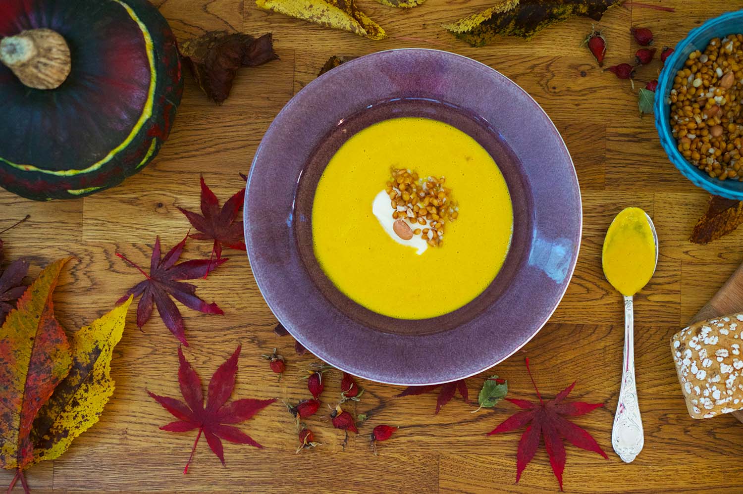 Pumpasoppa recept