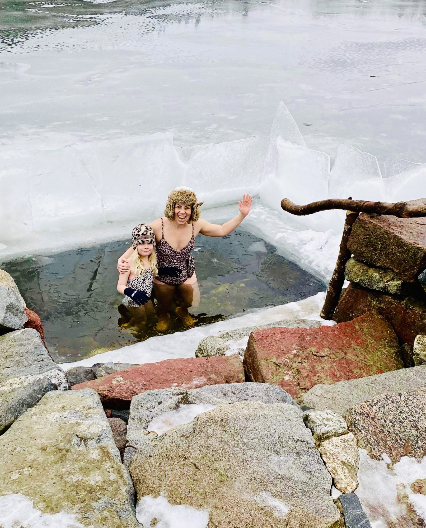 Kallbad - Årets sista kallbad 2021