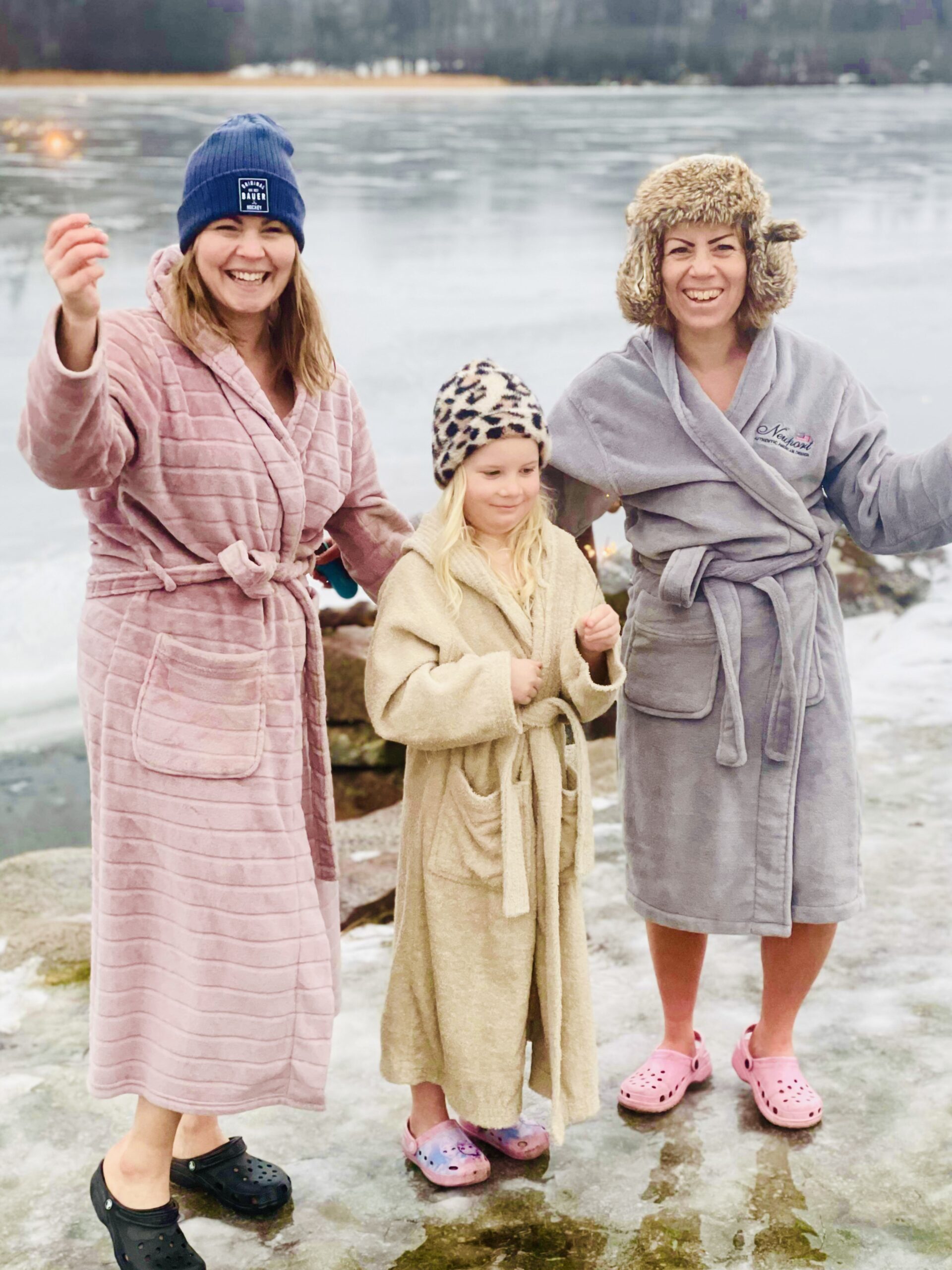 Årets sista kallbad