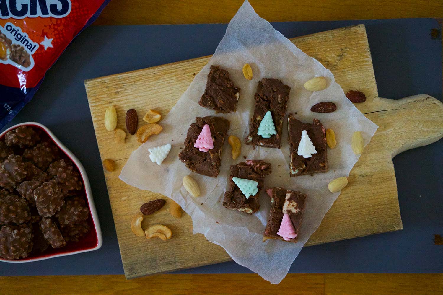 Rocky Road med nutella - recept