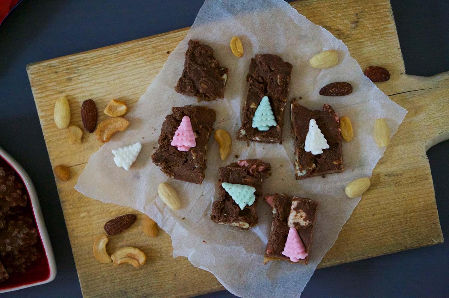 Rocky Road med nutella - recept