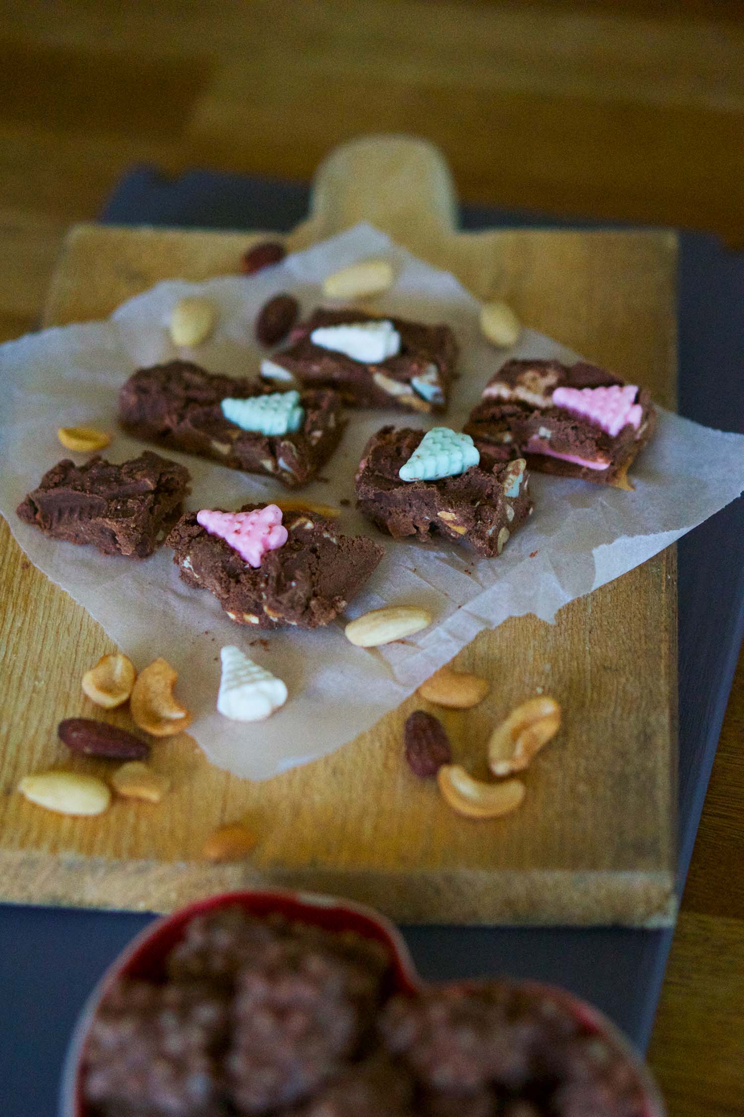 Rocky Road med nutella - recept