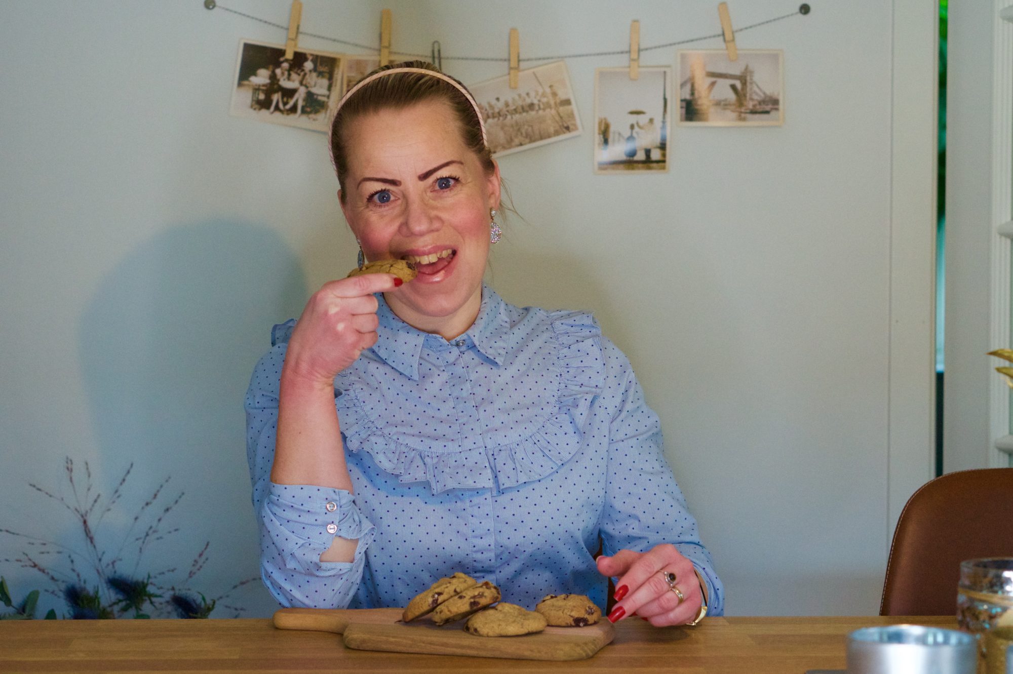Amerikanska Chocolate Chip Cookies - Karin Axelsson