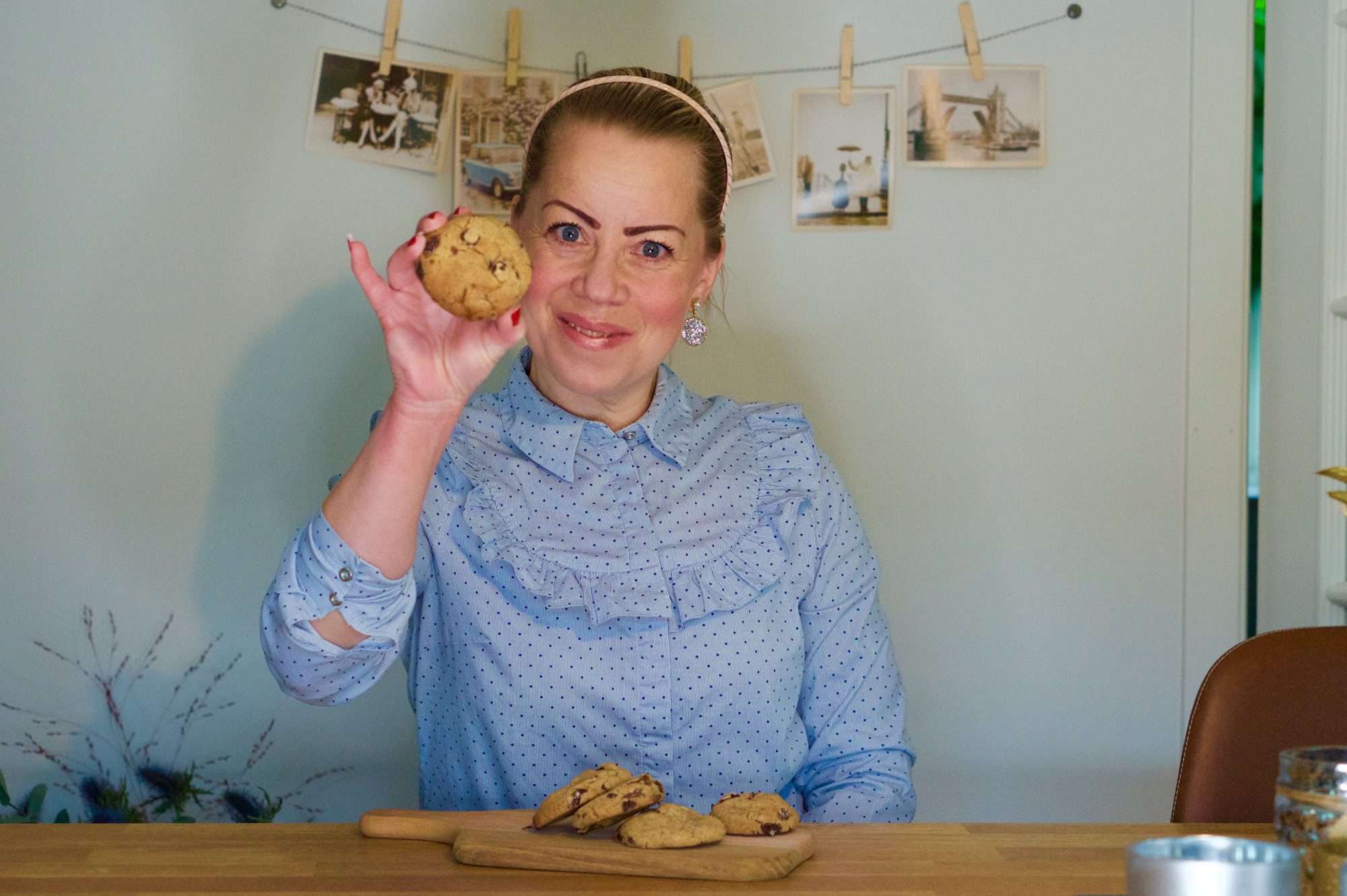 Amerikanska Chocolate Chip Cookies - Karin Axelsson