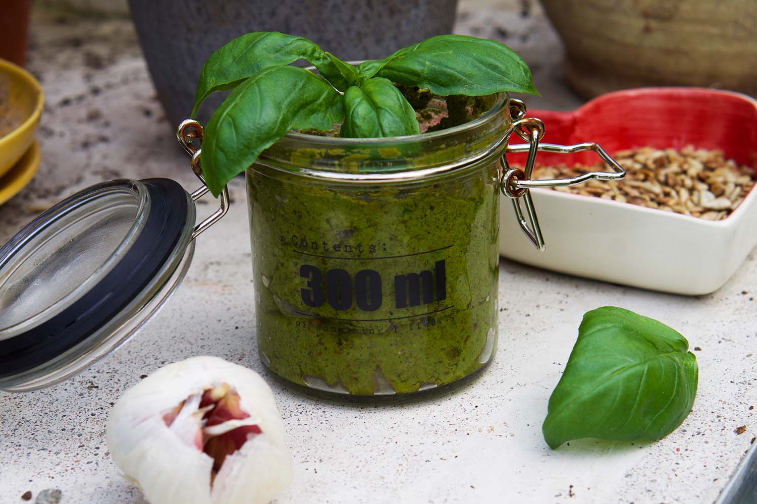 Nyttig basilikapesto recept