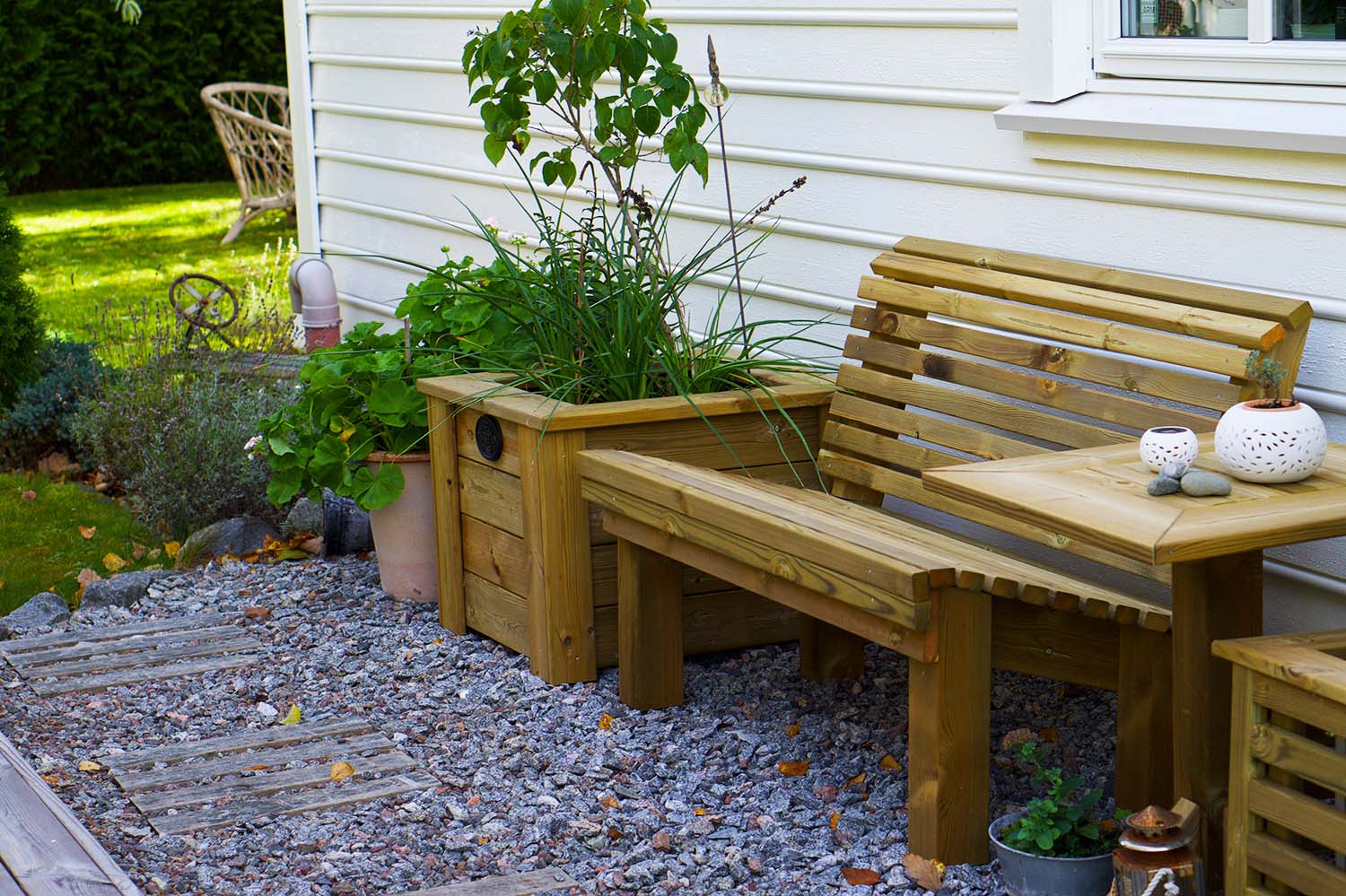 Höstfix i trädgården