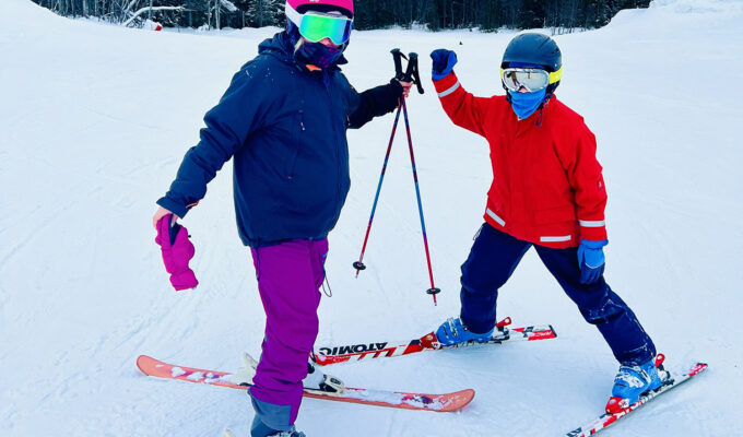 Slalom som gravid