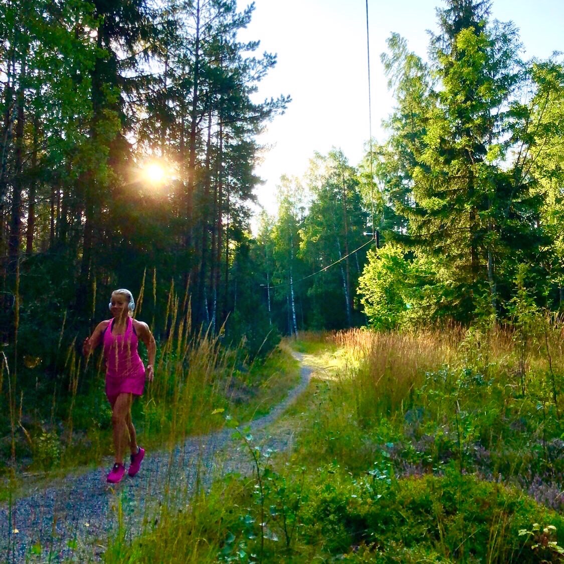 Löpning i augusti