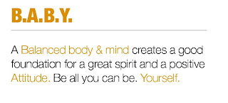 B.A.B.Y1 - B.A.B.Y - a balanced Body and Mind