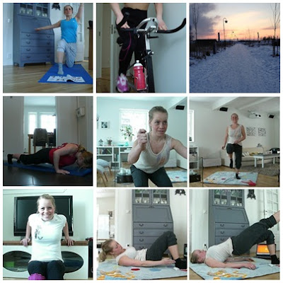 Hemmatraning - Min hemmaträning som mammaledig