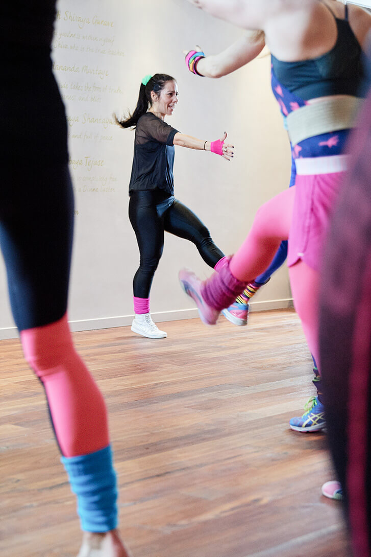 I am ready releasefest med aerobics al'a Jane Fonda