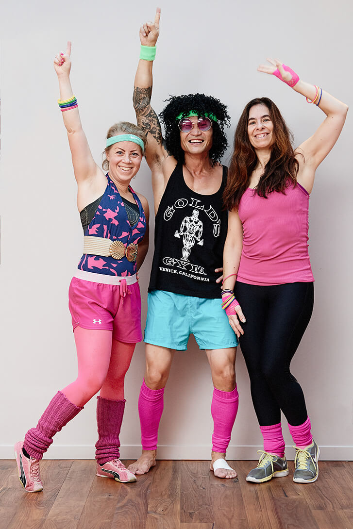 I am ready releasefest med aerobics al'a Jane Fonda