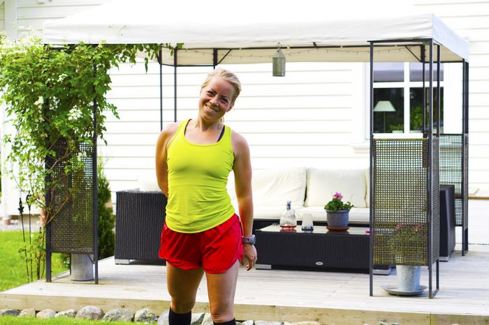 Lyckan i att springa - Karin Axelsson efter löpning