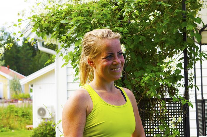 Lyckan i att springa - Karin Axelsson efter löpning