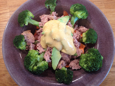 Kokt-broccoli-till-tonfisksallad-och-aioli - Kokt broccoli