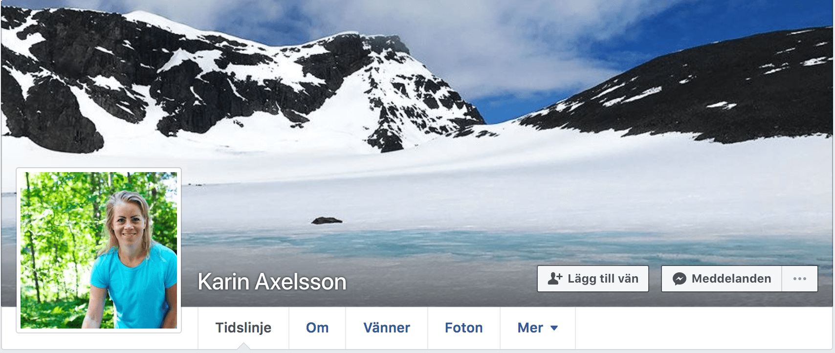 Karin Axelsson på Facebook