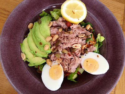 Tonfisksallad - Tonfisksallad med god olivolja
