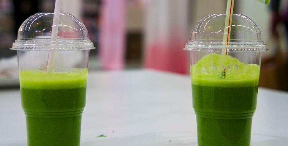 gröna smoothies på Allt för Hälsan-mässan