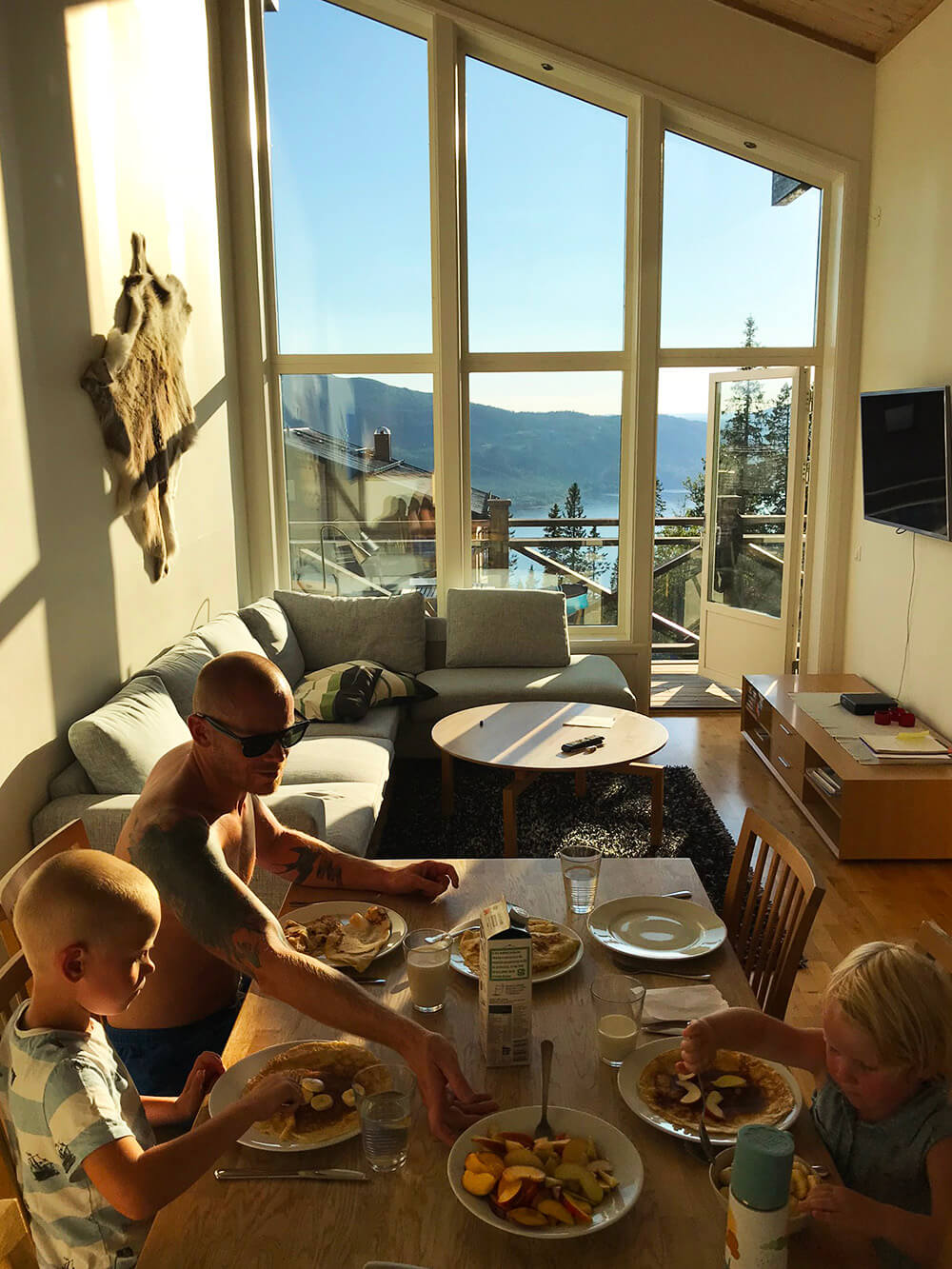 middag i Björnen, Åre