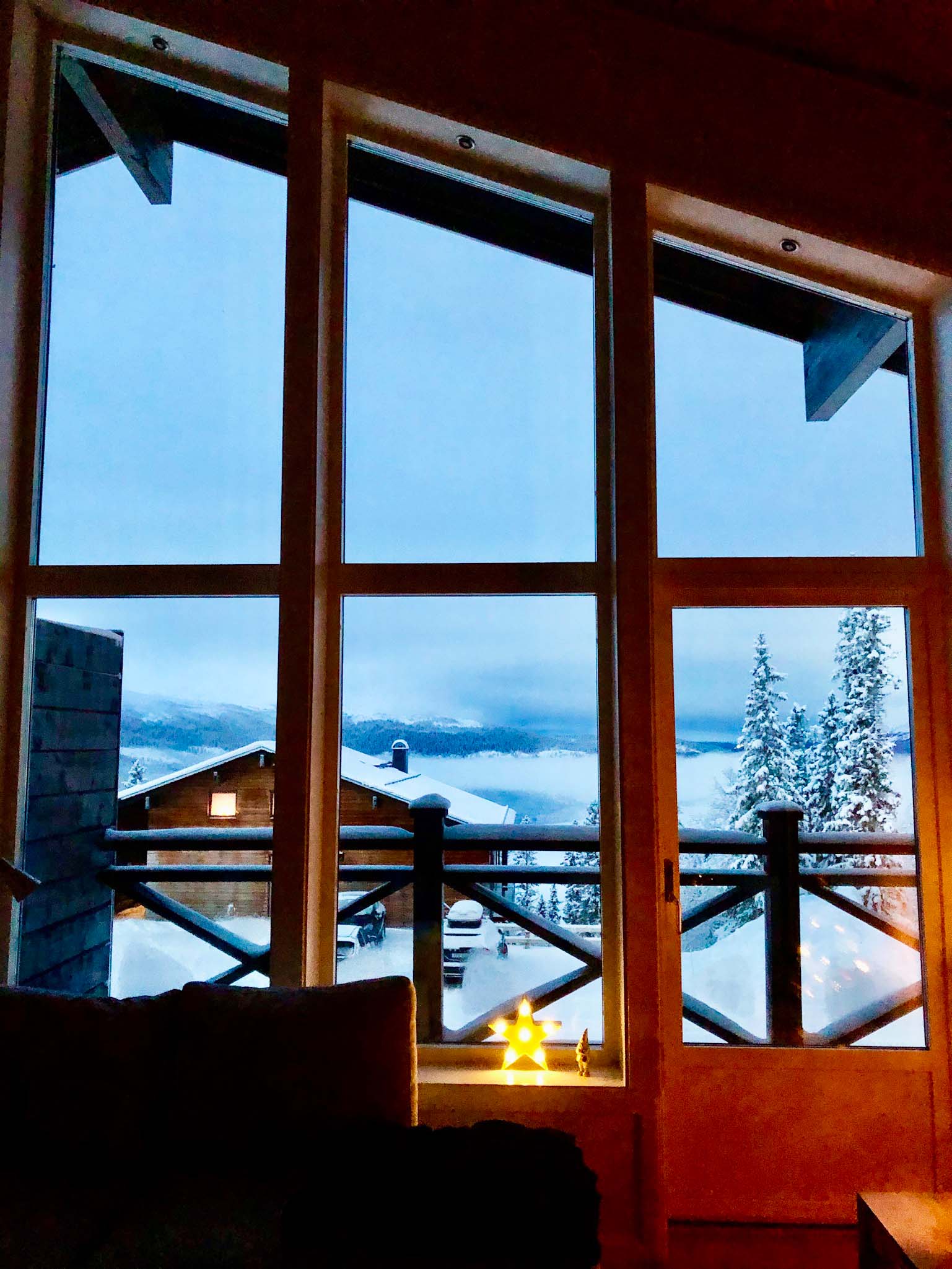 Åre julen 2019 - vår utsikt