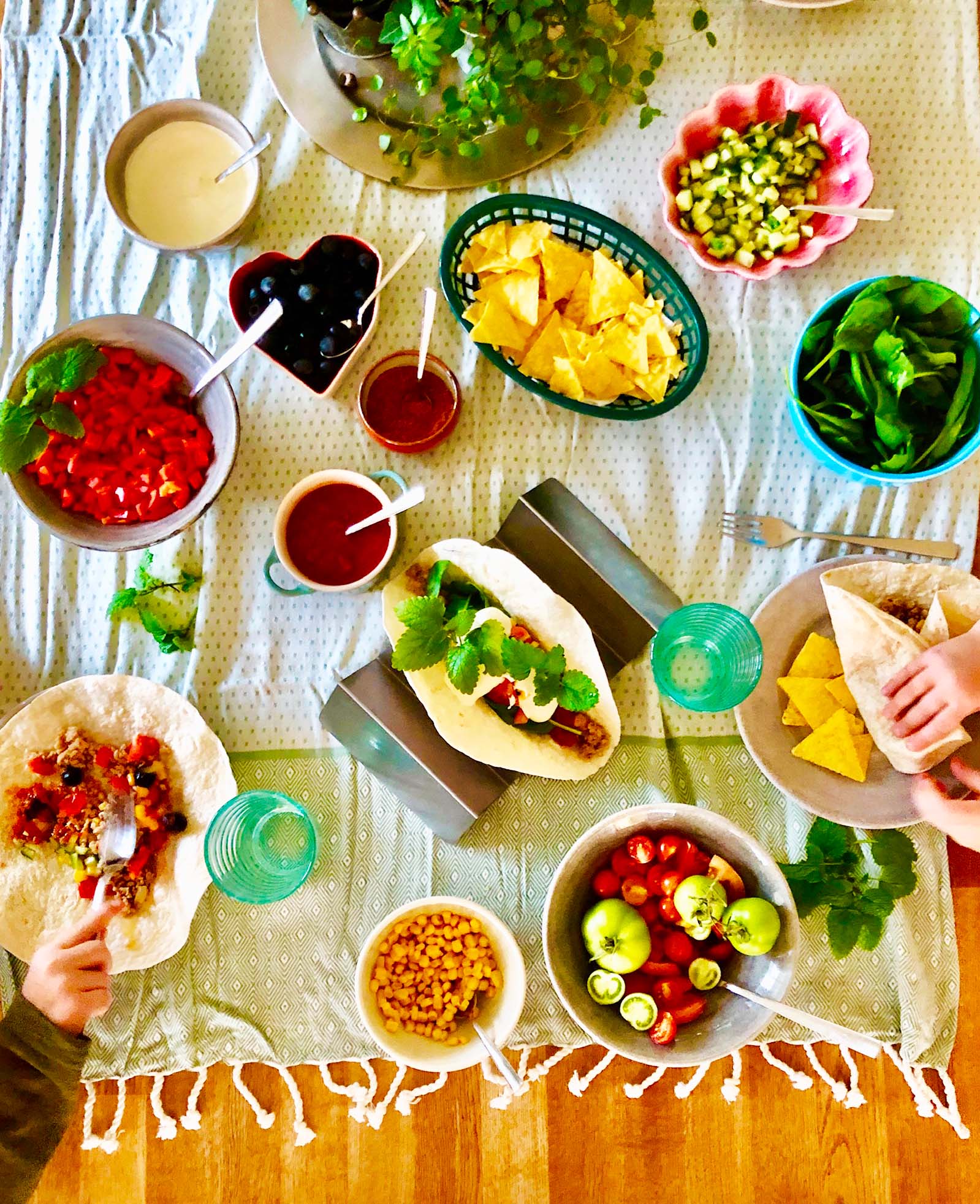 Kycklingtaco från Lönneberga