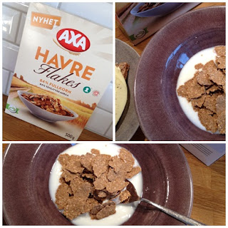 axa-havreflakes-med-yoghurt-frukost - Yoga och AXA Havre Flakes