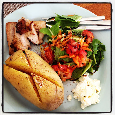 bakad-potatis-tillagad-i-micro - Bakad potatis - i micro vs i ugn