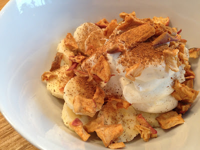 banan-kesella-kanel-torkade-appelbitar - Torkade Äppelbitar