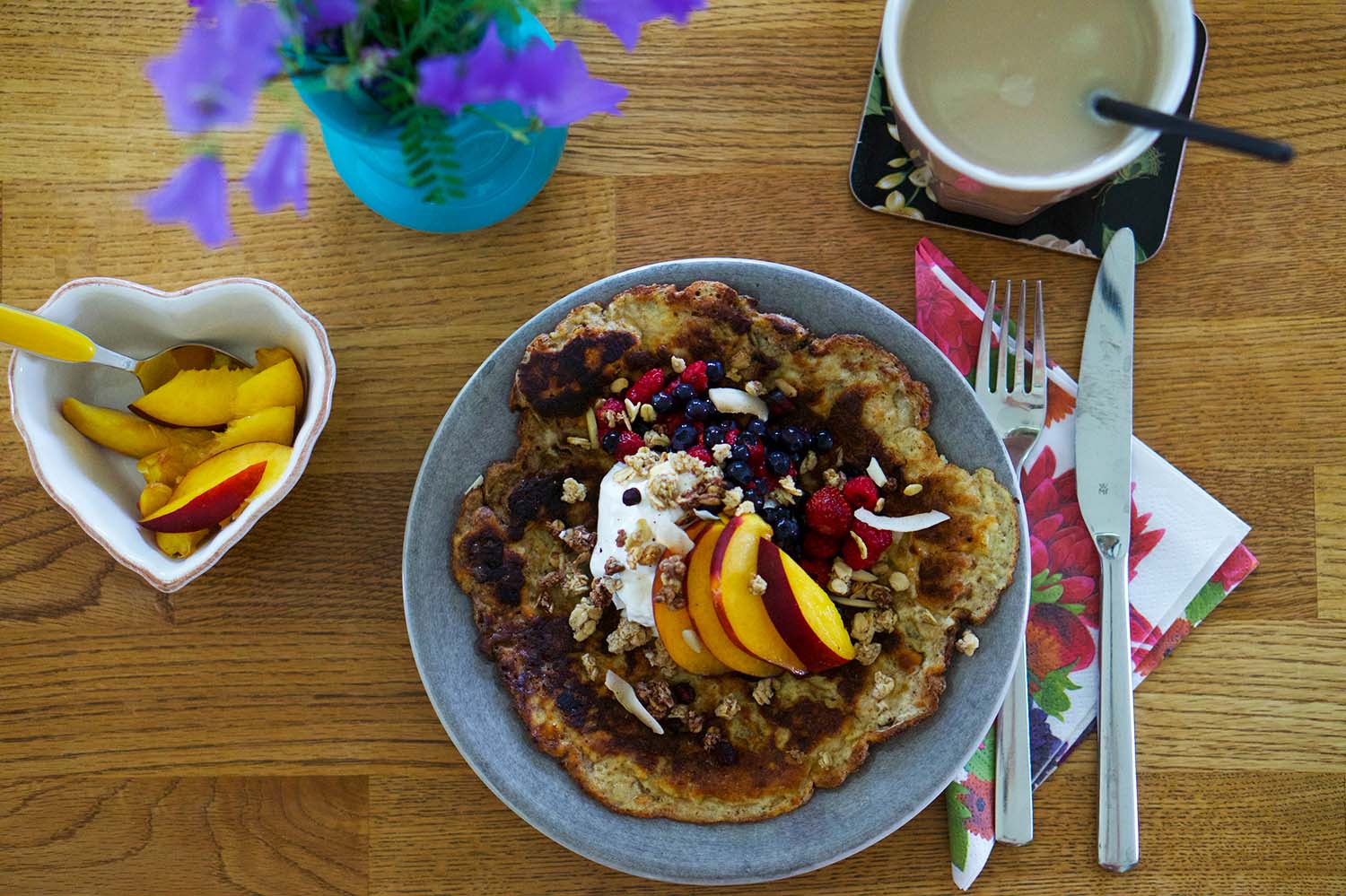 Bananpannkaka recept