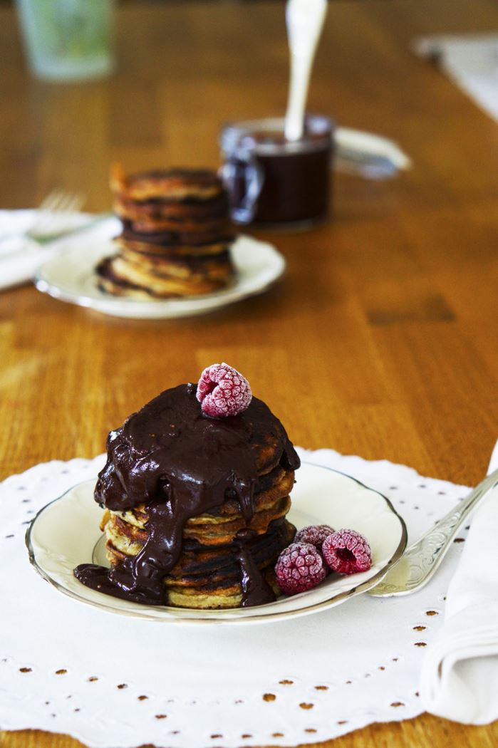 Bananpannkaka med nutella