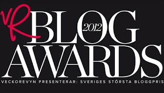 blog-awards-2012 - Årets Hälso- och träningsblogg som kategori i Blog Awards 2012