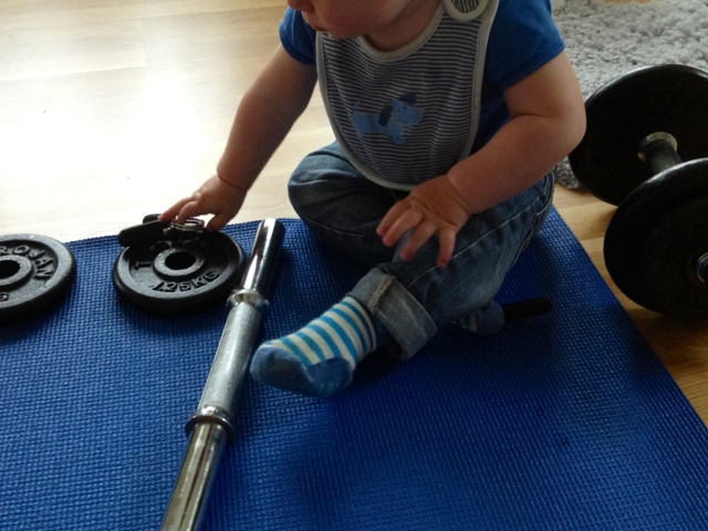 blogger-image-1046473800 - Att träna med en 9-månaders bebis