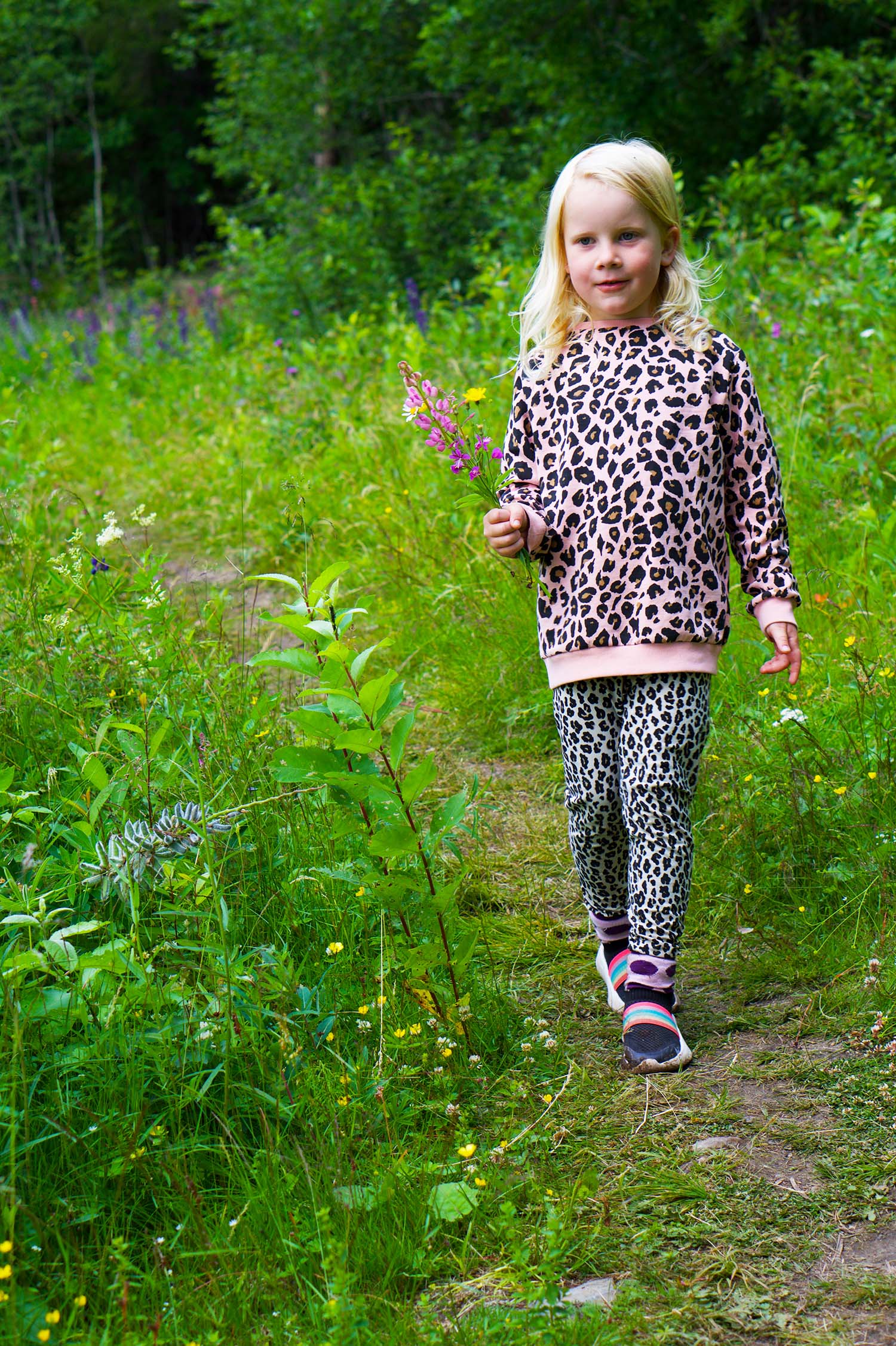 Blomplockarpromenad vid Skuleberget