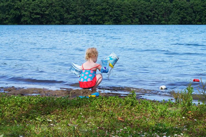 badstrand i Tyskland