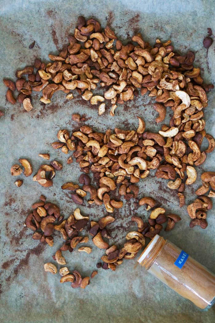 cashewnötter med kanel