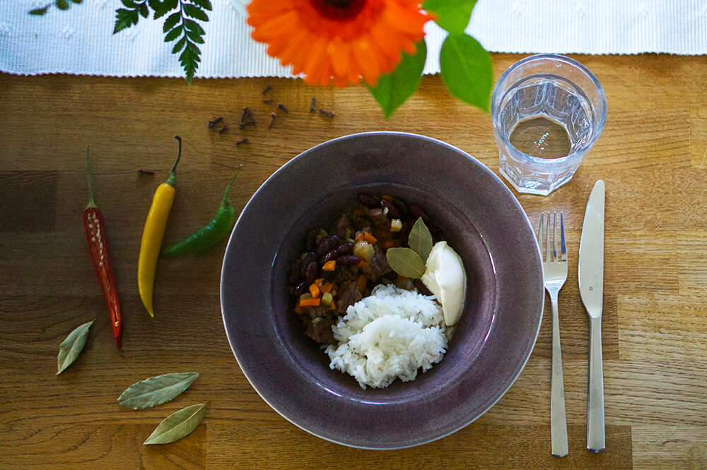 Chili på högrev recept