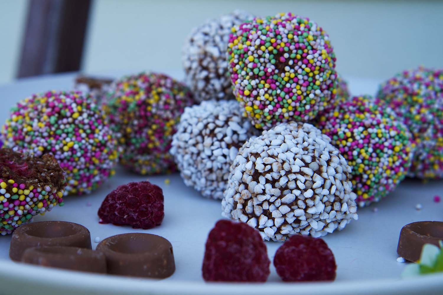 Chokladbollar med gömma recept