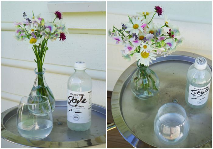 Blommor och Vitamin Well