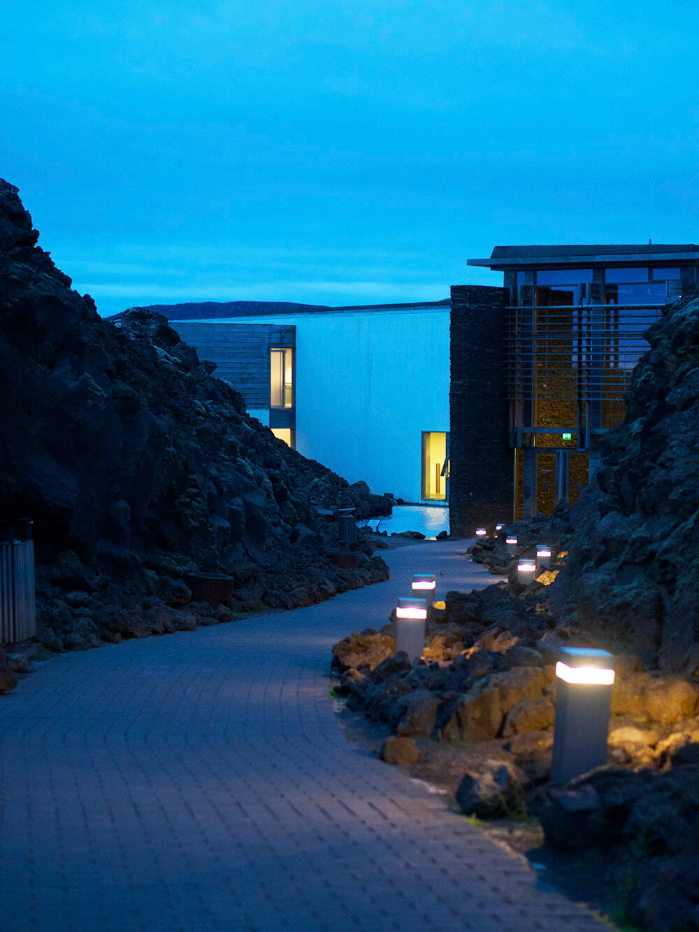 Den blå lagunen på Island