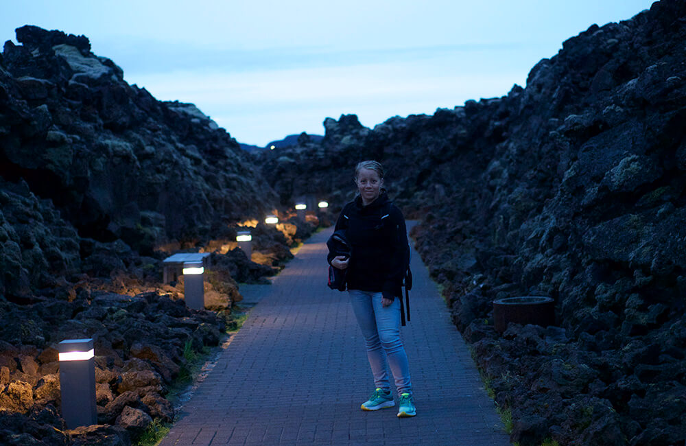 Den blå lagunen på Island