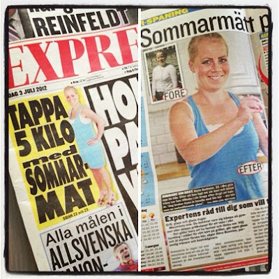 expressen-collage-insta - Expressen - jag på en löpsedel om viktras