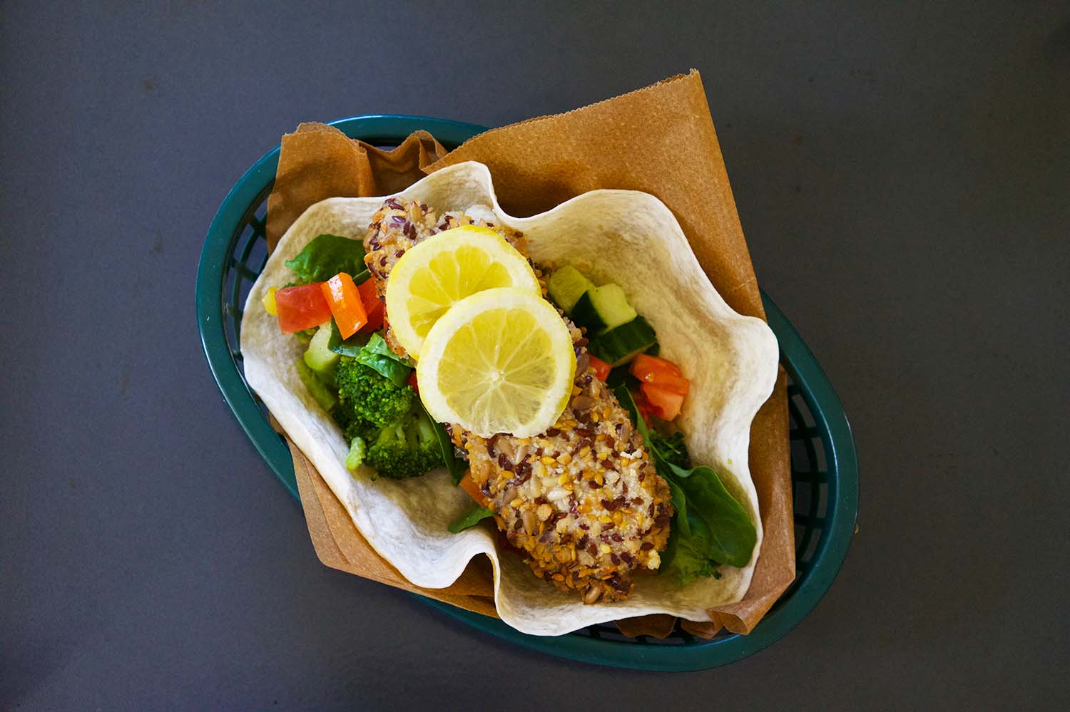 Enkel Fish Tacos - en god Fish Taco med fröbakad fisk