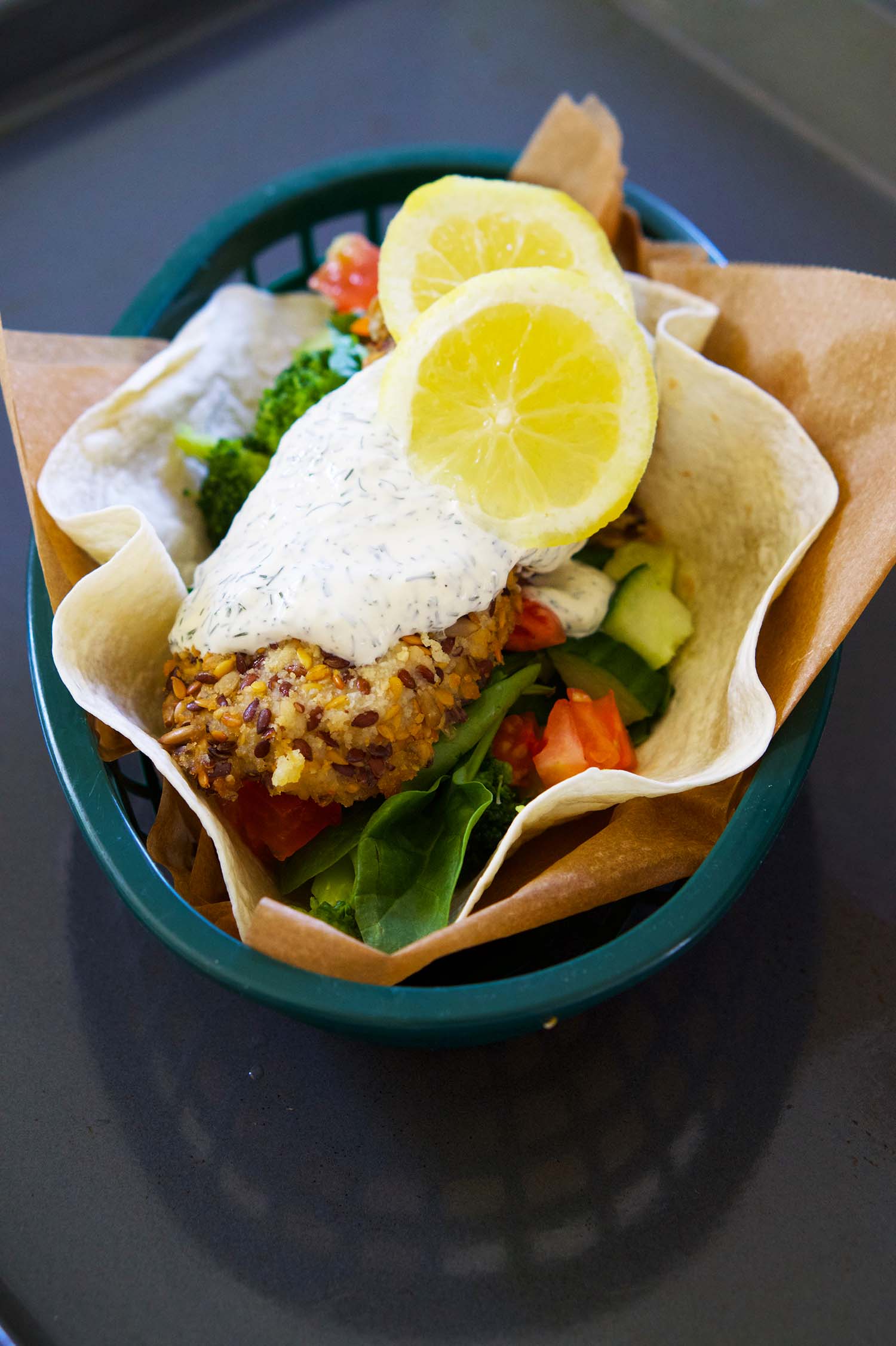 Enkel Fish Tacos - en god Fish Taco med fröbakad fisk
