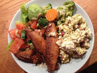 flaskfile - Fläskfilé med fetaoströra