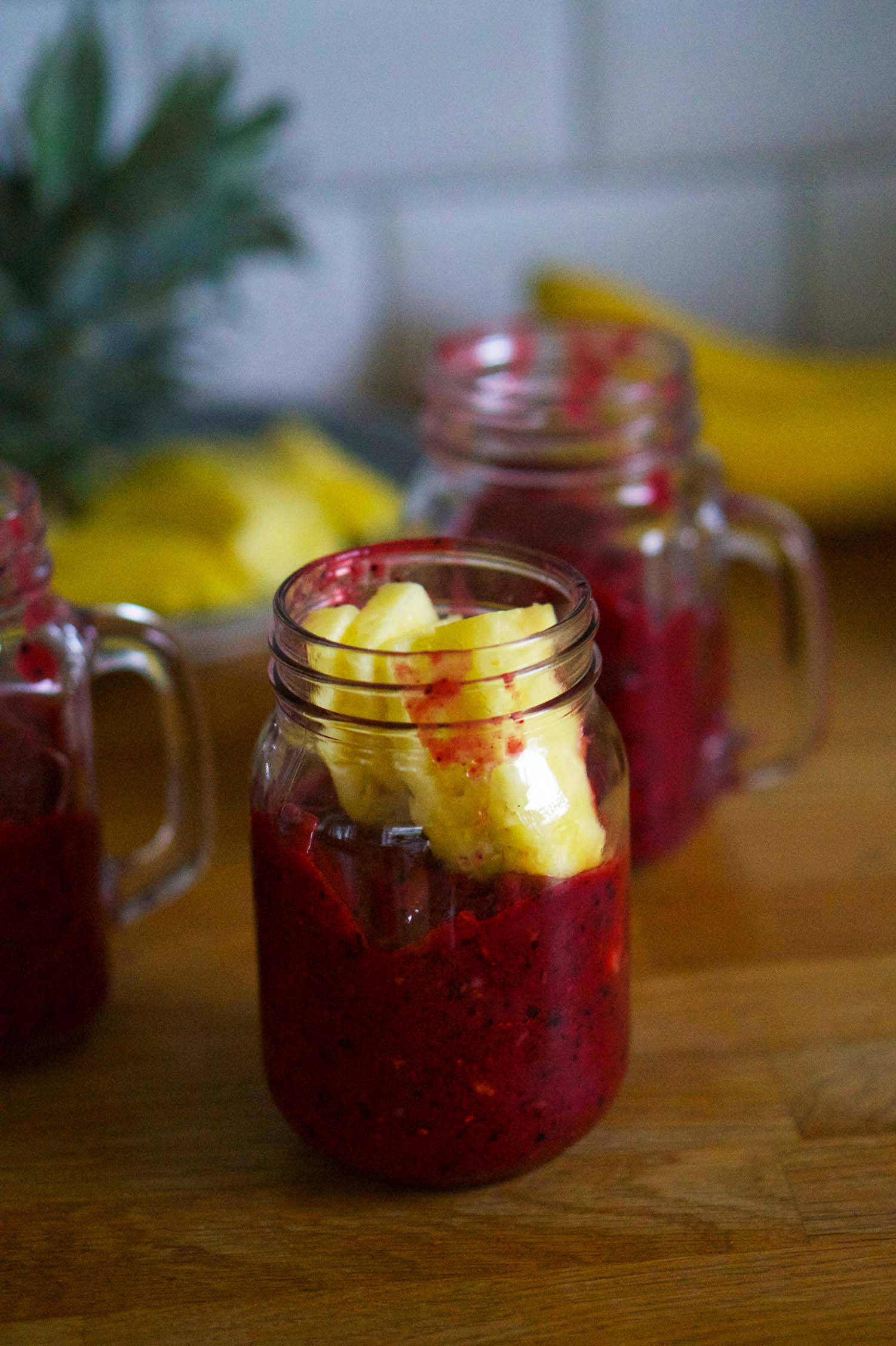 Frukt- och bärsmoothie recept