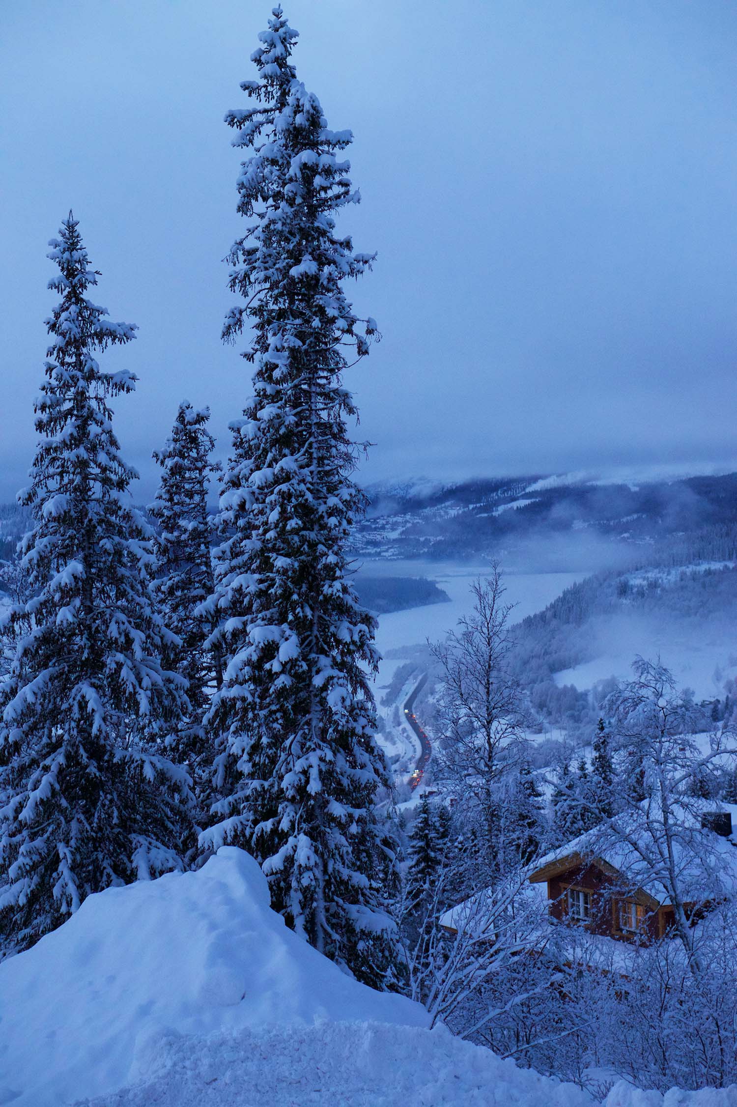 GOD JUL från ett snöigt Åre Björnen