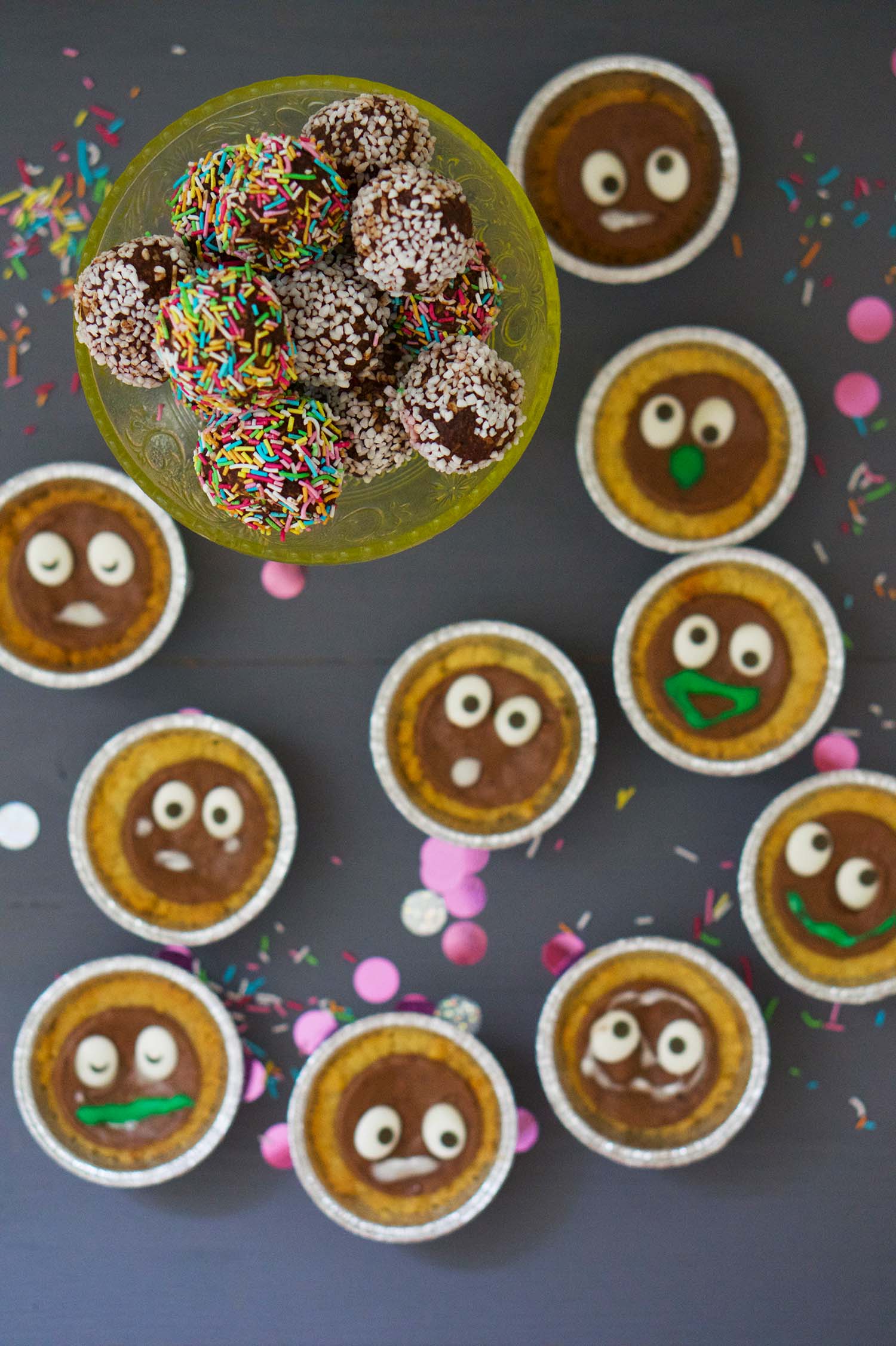 Halloween kakor recept