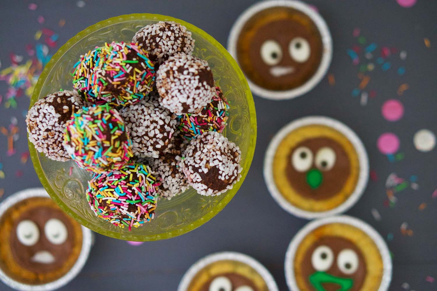 Halloween kakor recept